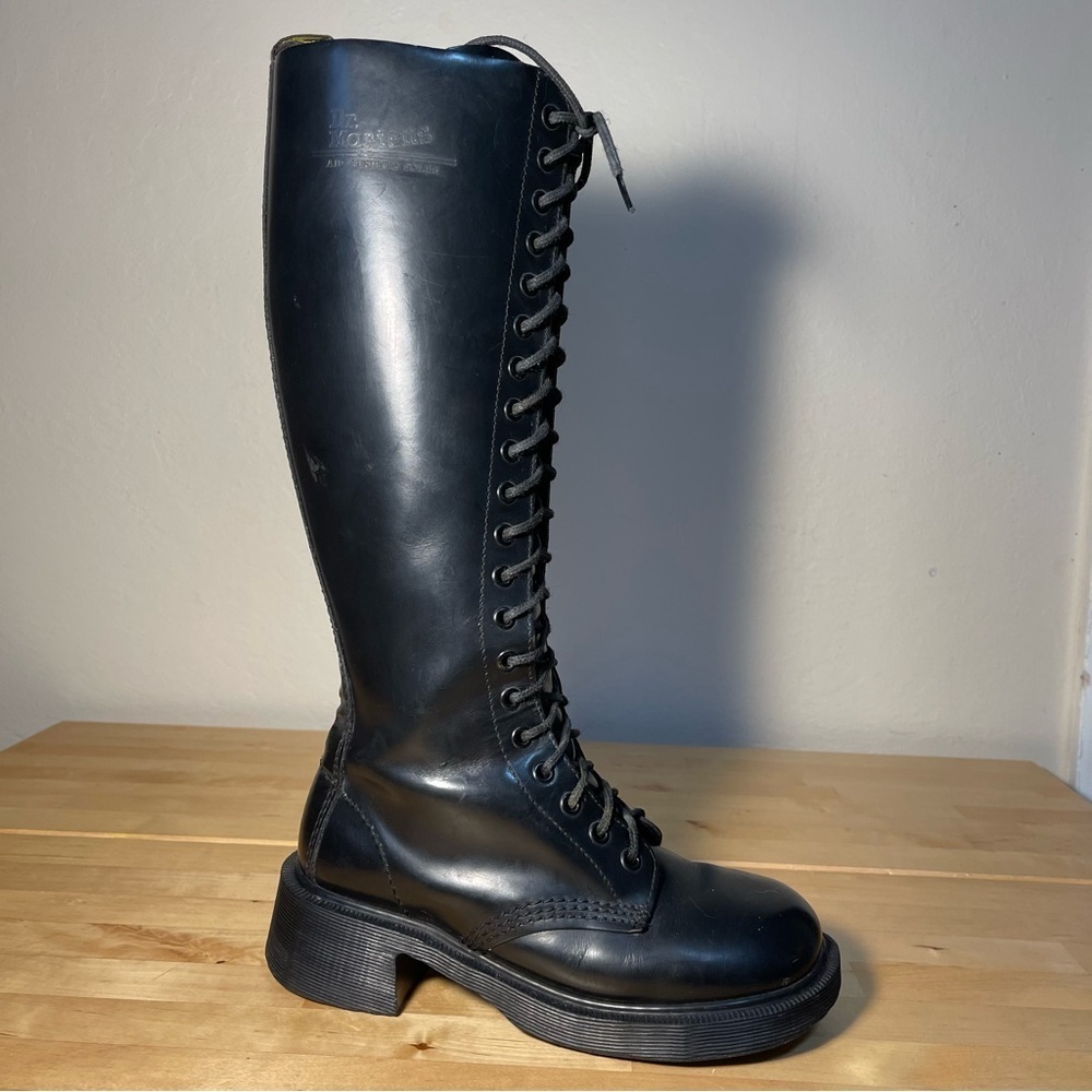 Vintage 90s Doc Martens Made in England UK 4 size square toe design